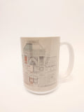 Frank Furness Elevation Mug