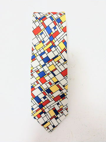 Cubism Silk Tie