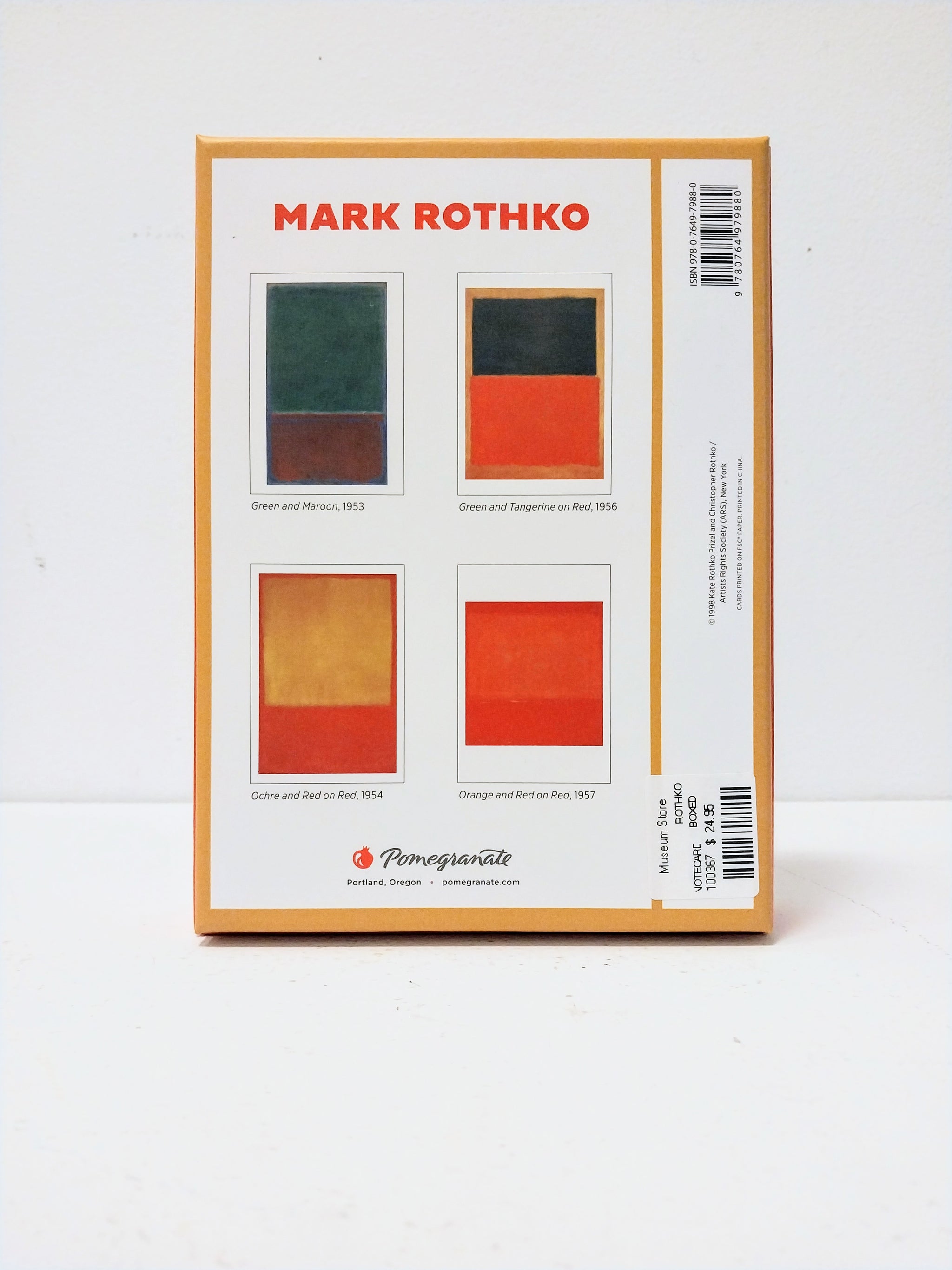 Rothko Boxed Notecard – Pennsylvania Academy of the Fine Arts