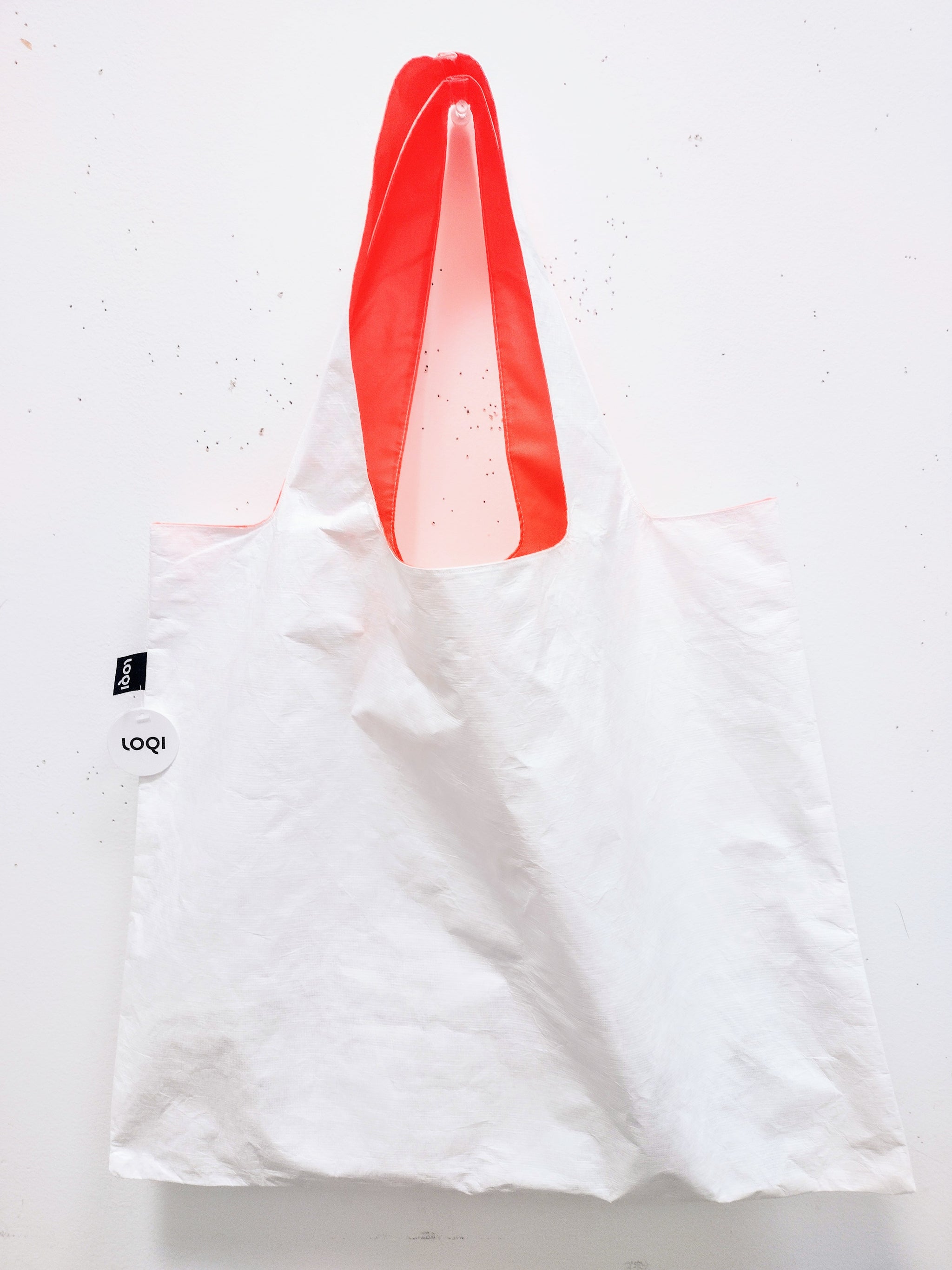 LOQI AT.PA Reusable Tote Bag – Paris Print, Holds 44 Lbs, Compact & Water-Resistant - View #6
