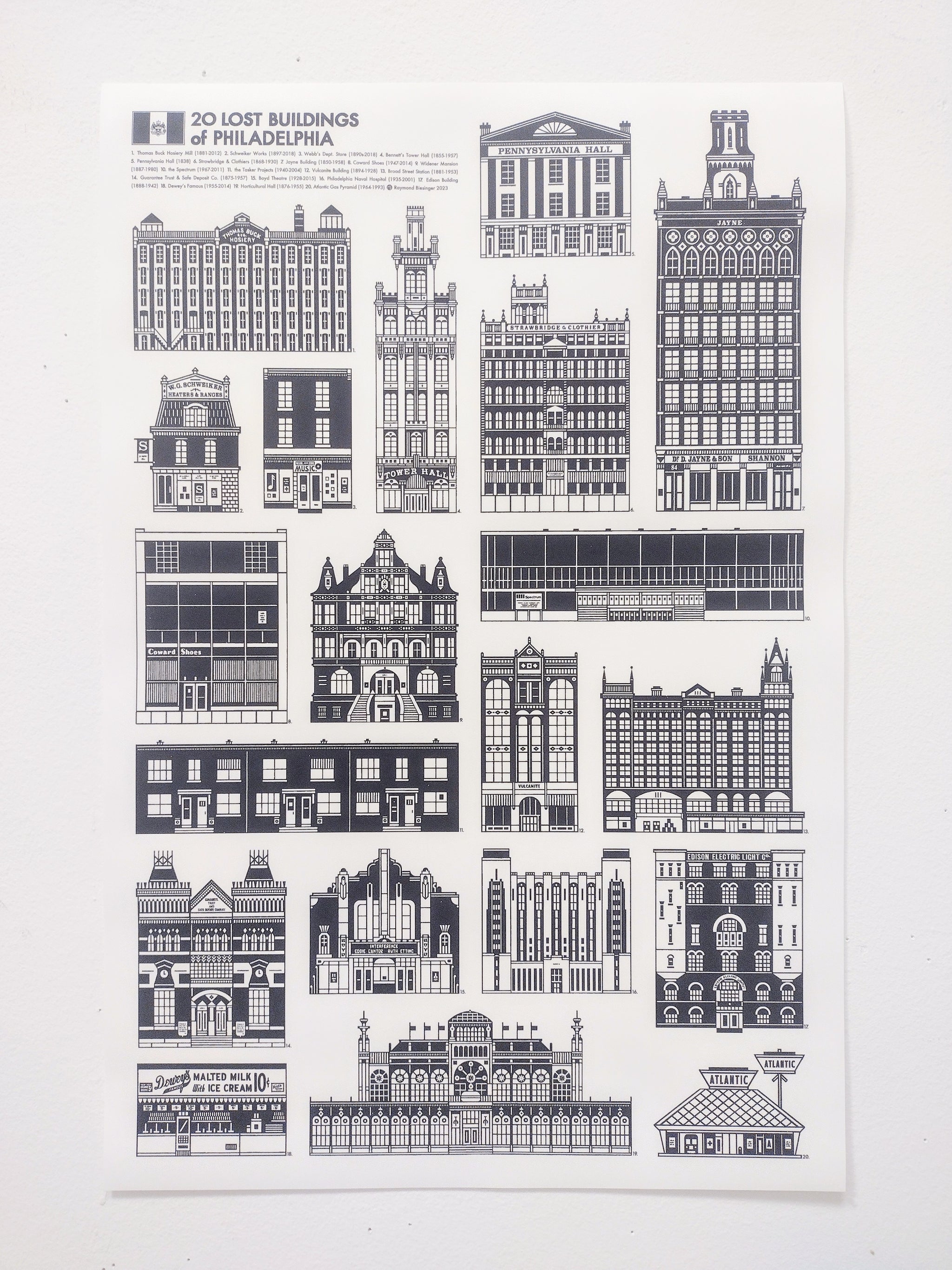 Dream Garden Poster – Pennsylvania Academy of the Fine Arts
