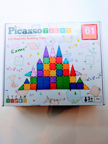 Picasso Tiles: 61 Pieces