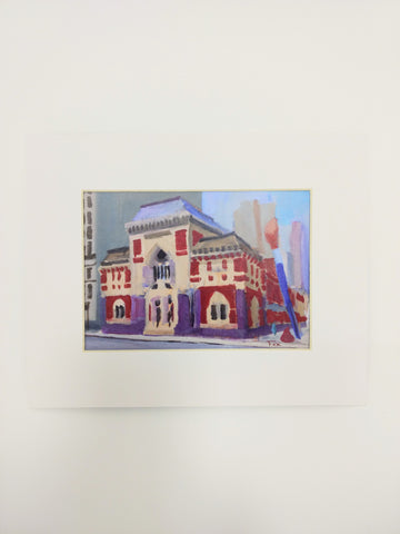 Pafa Historic Landmark Building Print