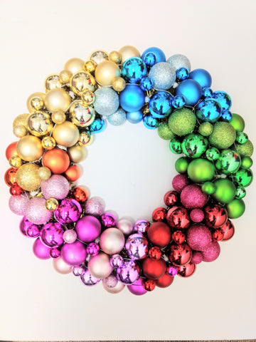 Rainbow Wreath