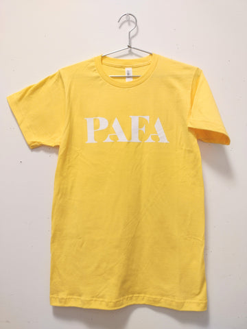 Pafa Tshirt Small Yellow