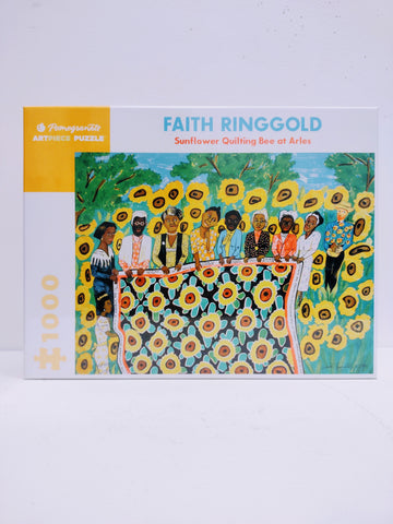 Faith Ringgold Sunflower Puzzle