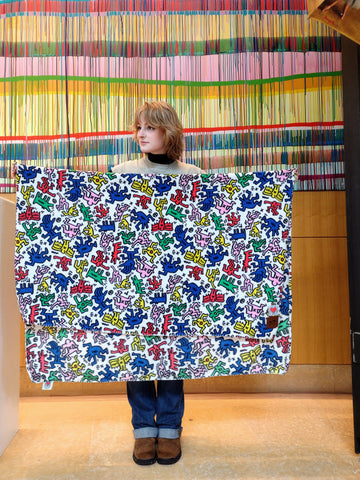 Keith Haring Fleece Blanket